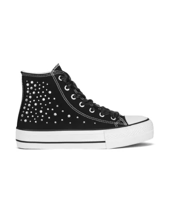 Tenisi dama  5905588826279, Textil, Negru, Negru