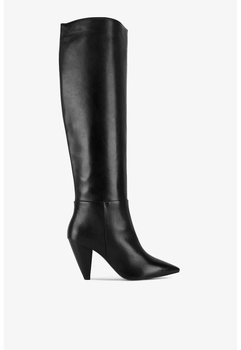 Cizme dama  5905588828389, Piele naturala, Negru, Negru