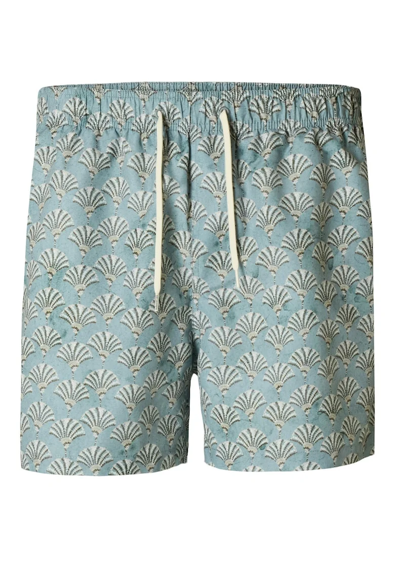 Pantaloni scurti de baie barbati  16089427, Poliester reciclat, Verde, Verde