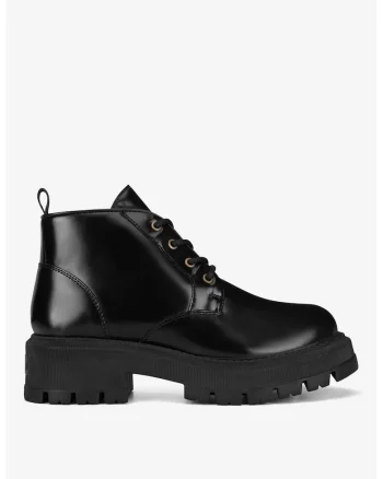Ghete dama  5905588856290, Piele naturala, Negru, Negru