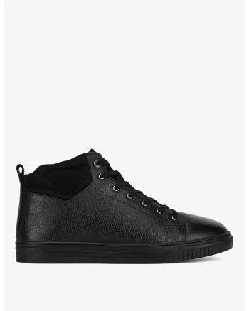 Ghete barbati  5905588876151, Piele naturala, Negru, Negru