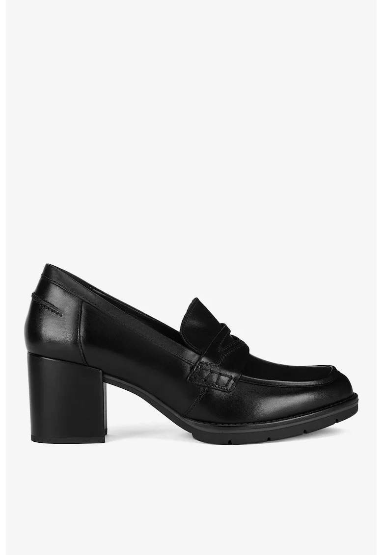 Pantofi dama  5905588878605, Piele naturala, Negru, Negru