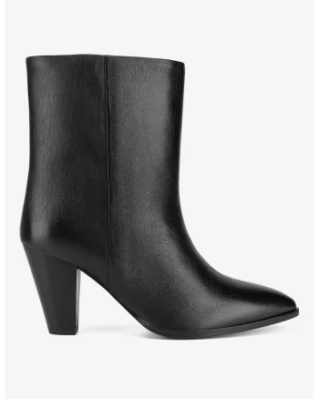 Ghete dama  5905588878681, Piele naturala, Negru, Negru