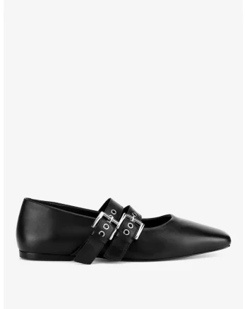 Balerini  5905588881834, Piele naturala, Negru, Negru