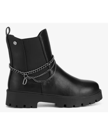 Ghete fete  5905588892991, Sintetic, Negru, Negru