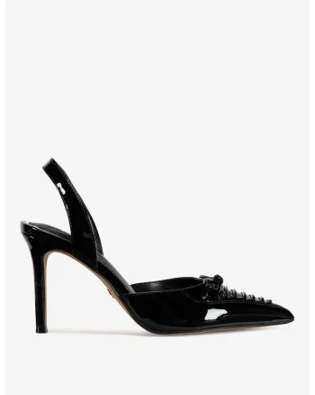 Pantofi dama  5905588897118, Sintetic, Negru, Negru