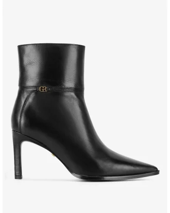 Ghete dama  5905588900252, Piele naturala, Negru, Negru