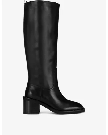 Cizme dama  5905588903857, Piele naturala, Negru, Negru