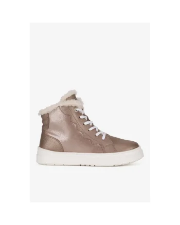 Ghete fete  5905588906582, Piele naturala, 32 EU, Auriu