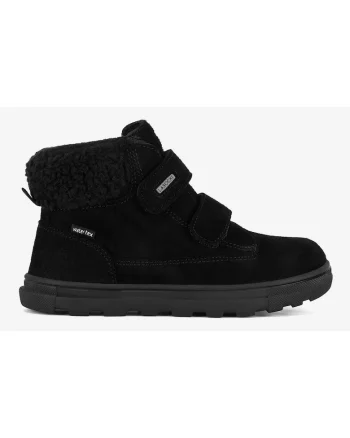 Ghete baieti  5905588906650, Piele intoarsa, Negru, Negru