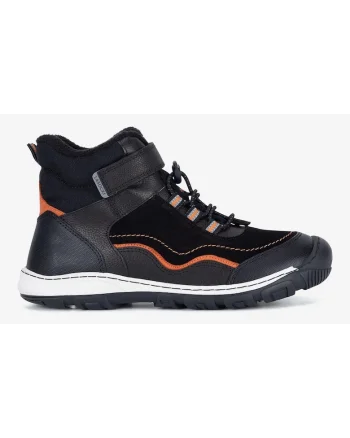 Ghete baieti  5905588907015, Piele naturala, Negru, Negru