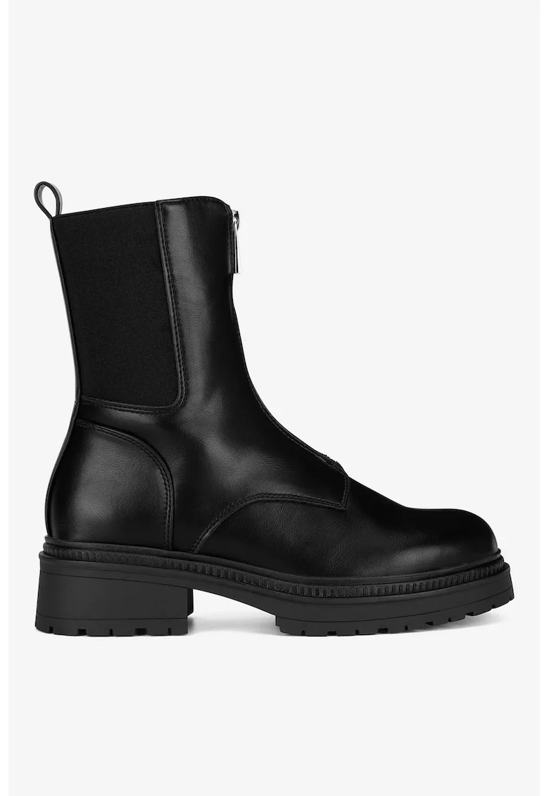 Ghete dama  5905588917861, Sintetic, Negru, Negru