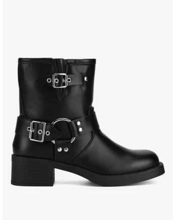 Ghete dama  5905588929604, Sintetic, Negru, Negru