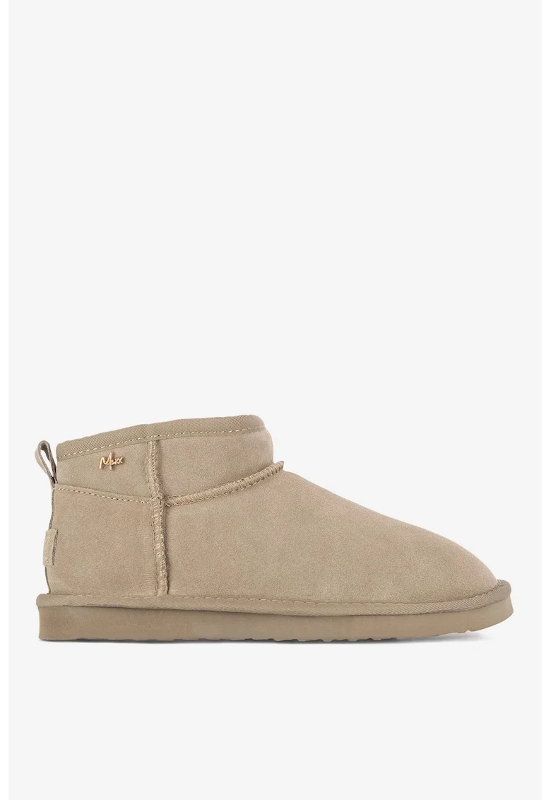 Ghete dama  5905588935698, Piele intoarsa, Gri, Gri