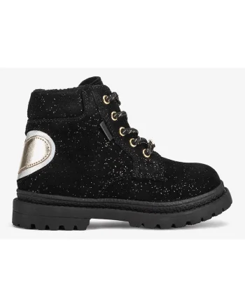 Ghete fete  5905588934479, Piele intoarsa, Negru, Negru