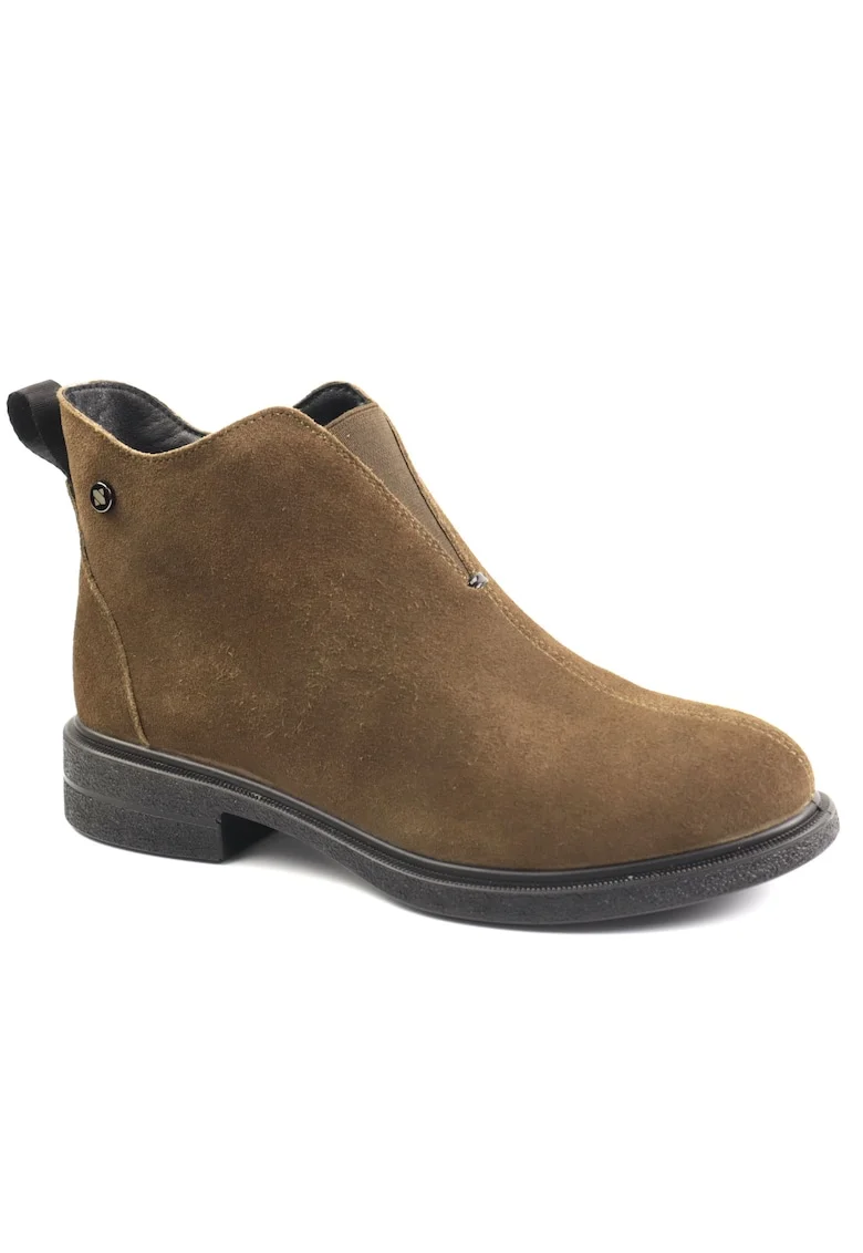 Ghete dama B30041N-maro, Maro camel