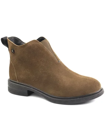Ghete dama B30041N-maro, Maro camel