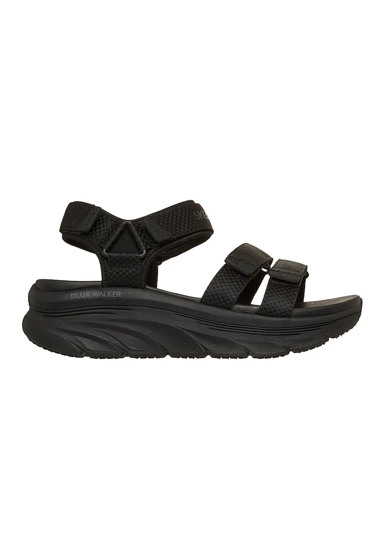 Sandale cu inchidere velcro D'Lux Walker Sea-Escape, Negru