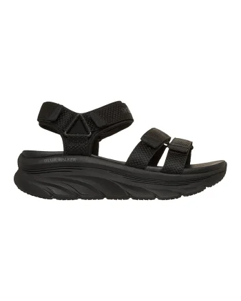 Sandale cu inchidere velcro D'Lux Walker Sea-Escape, Negru