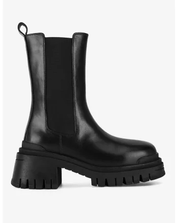 Ghete dama  5905588954149, Piele naturala, Negru, Negru