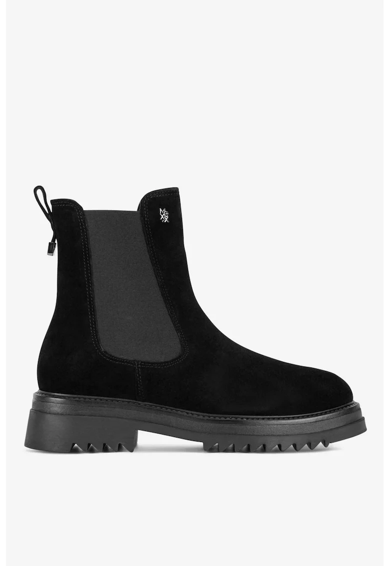 Ghete dama  5905588961208, Piele intoarsa, Negru, Negru
