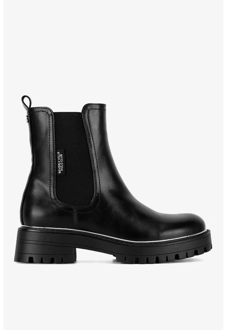 Ghete dama  5905588968030, Sintetic, Negru, Negru