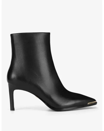 Ghete dama  5905588985006, Piele naturala, Negru, Negru