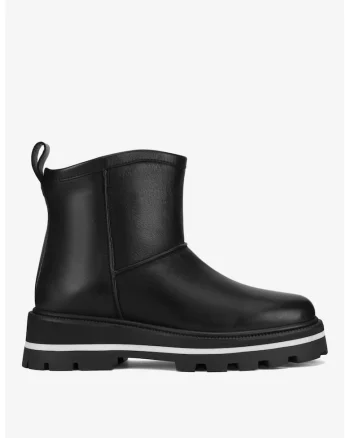 Ghete dama  5905588986478, Piele naturala, Negru, Negru