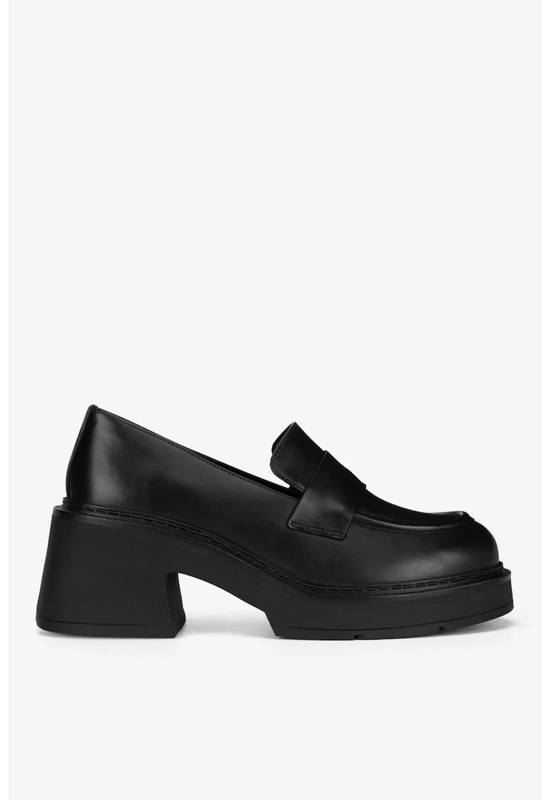 Pantofi dama  5905588991175, Piele naturala, Negru, Negru