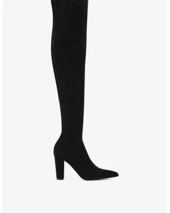 Cizme dama  5905588993094, Textil, Negru, Negru