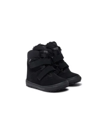 Cizme baieti  304294204, Piele naturala, Negru, Negru