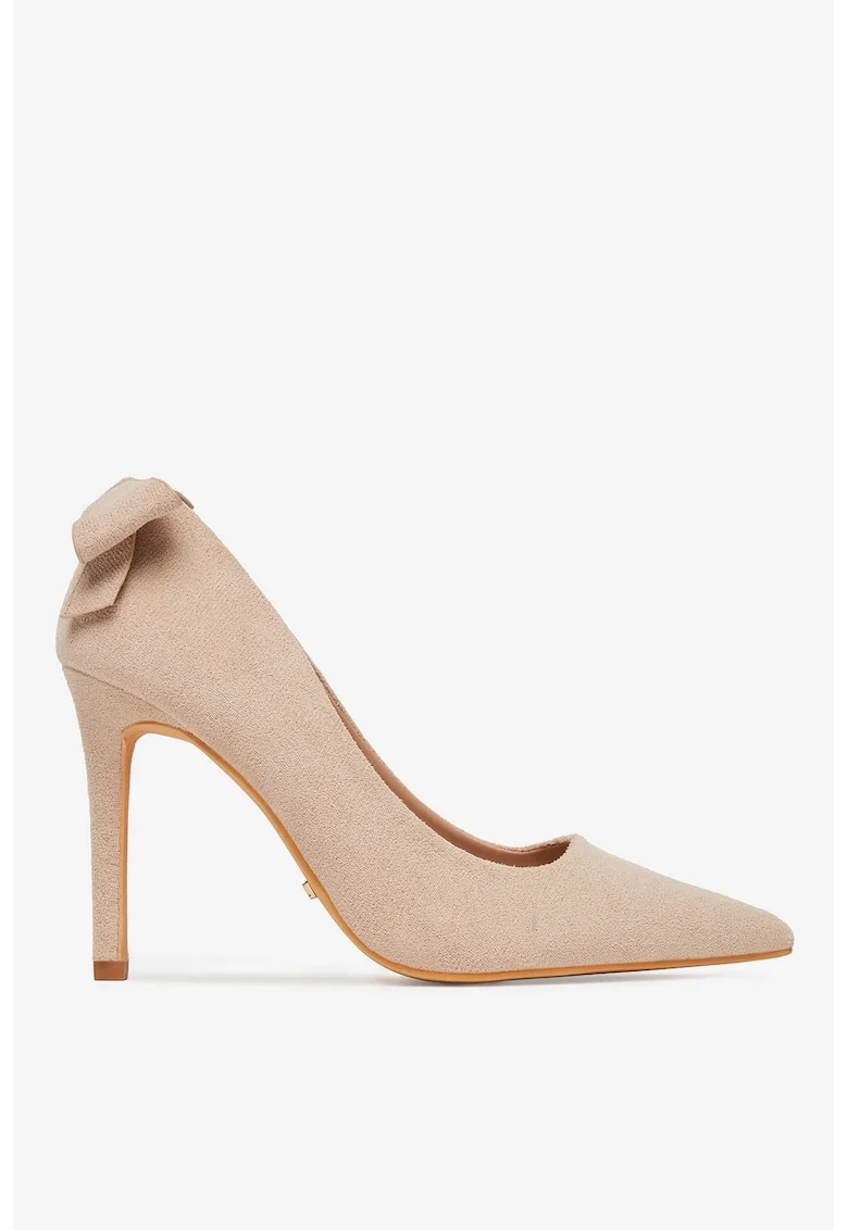 Pantofi Bej  Textil, Bej
