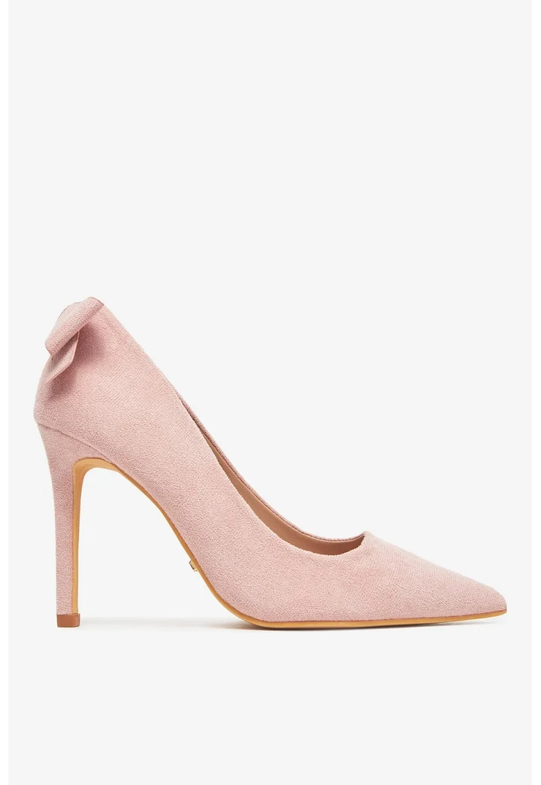 Pantofi  Roz Textil, Roz