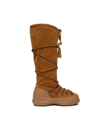 Cizme dama  Cognac, piele naturala