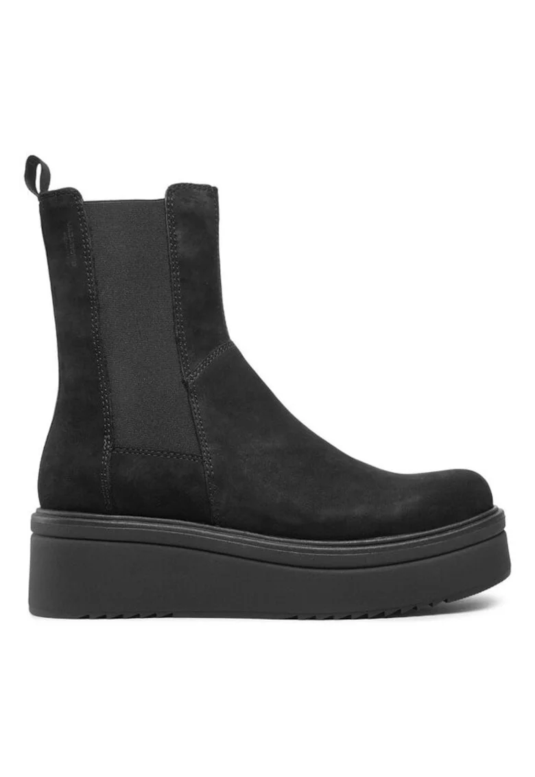 Ghete dama  301242772, Piele naturala, Negru, Negru