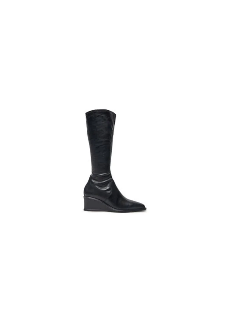Cizme dama  304622793, Piele naturala, Negru, Negru