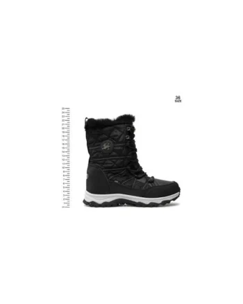 Ghete dama  304224935, Sintetic, Negru, Negru