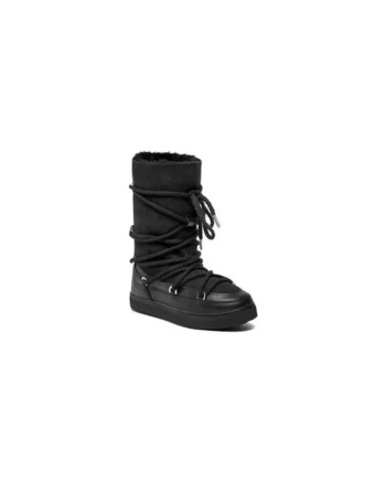 Ghete dama  303127541, Piele naturala, Negru, Negru