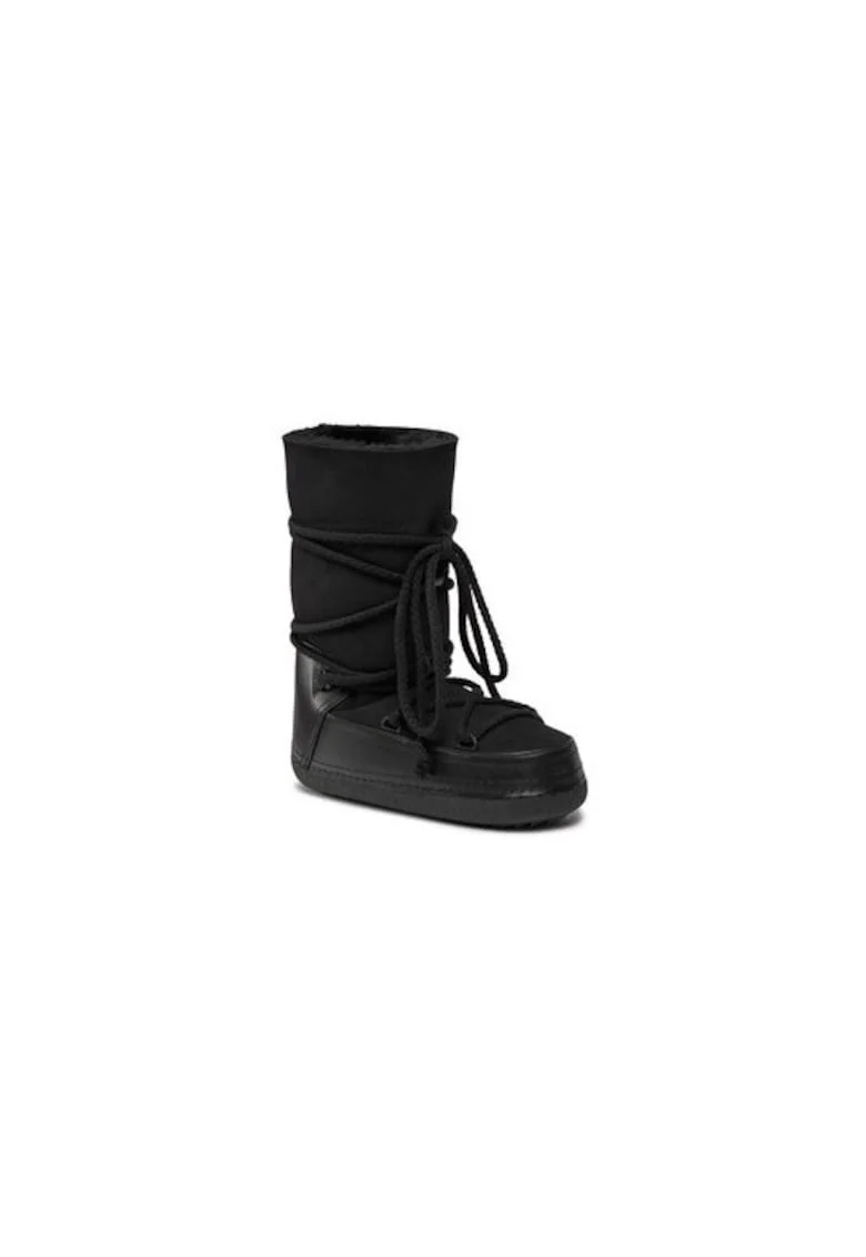 Ghete dama  303125295, Piele naturala, Negru, Negru