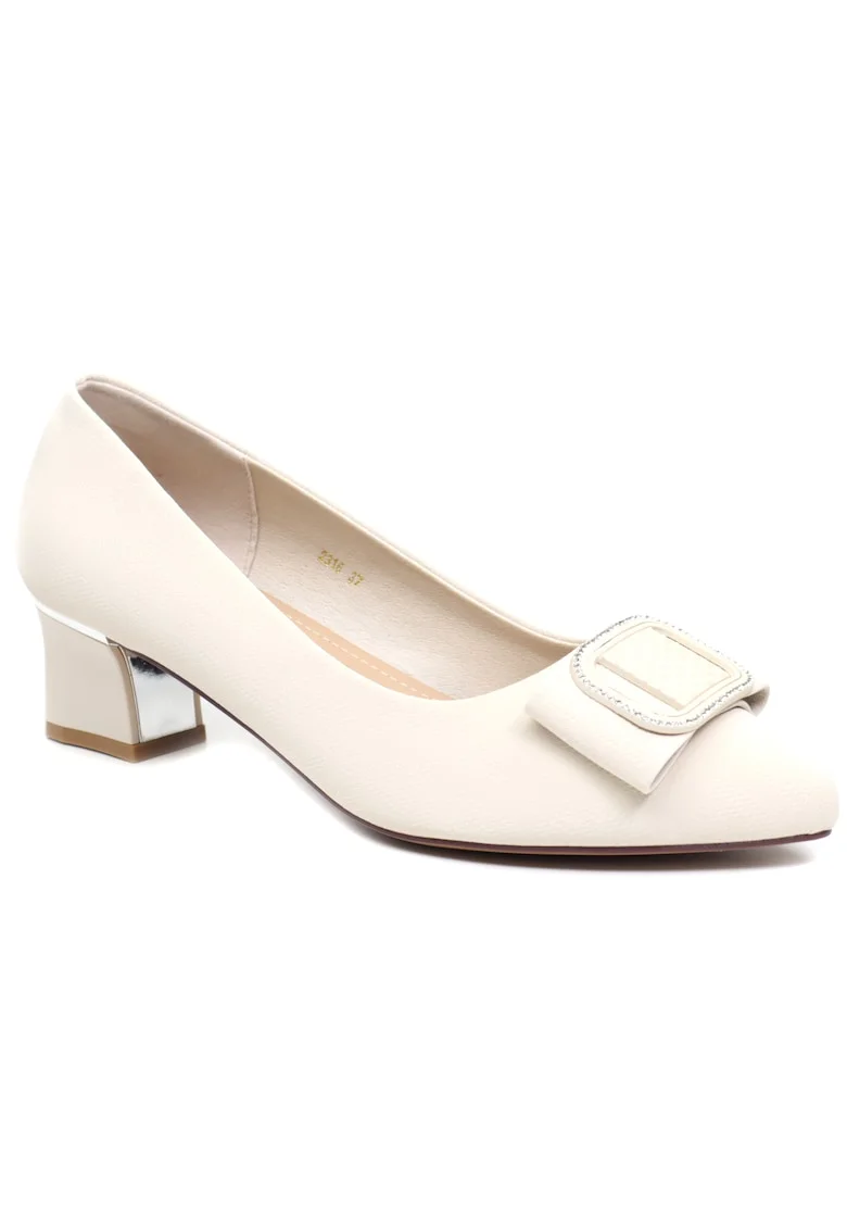 Pantofi dama 2316 crem,, Bej