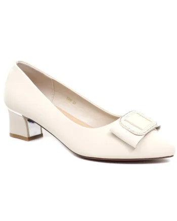 Pantofi dama 2316 crem,, Bej