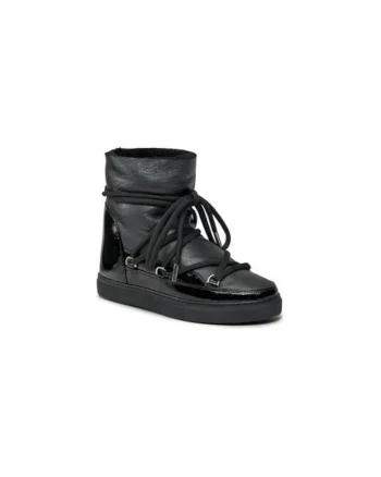 Ghete dama  303127718, Piele naturala, Negru, Negru