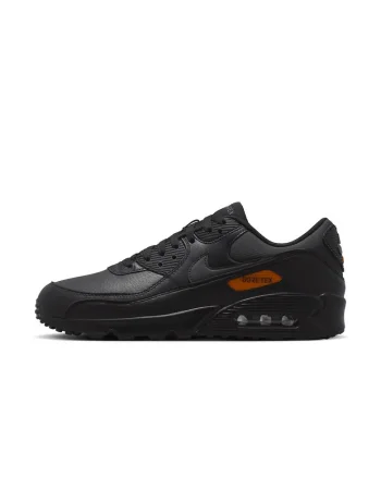 Pantofi sport barbati  AIR MAX 90 GTX, Piele naturala, Negru, Negru