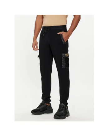 Pantaloni barbati  M PANTS CARGO PQ, textil, negru,