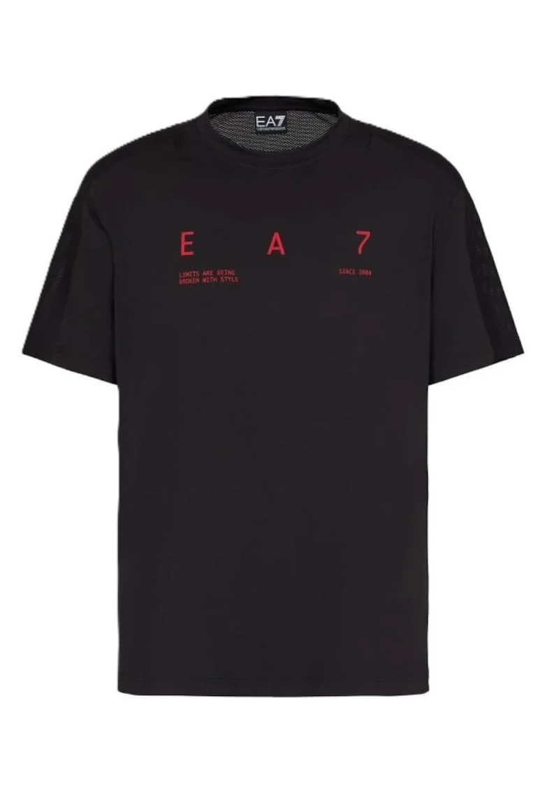 Tricou barbati  M TEE SS DIGITAL, Bumbac, Negru, Negru