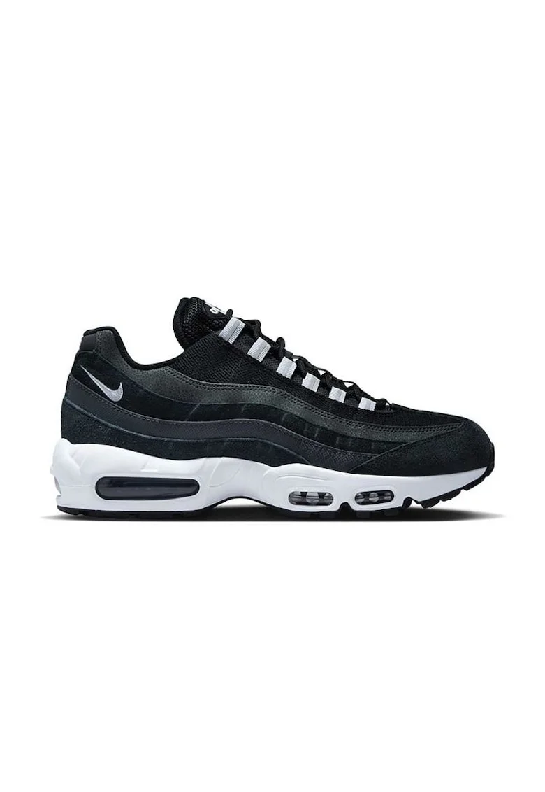 Pantofi sport barbati  AIR MAX 95 ESSENTIAL, Piele naturala, Negru, Negru