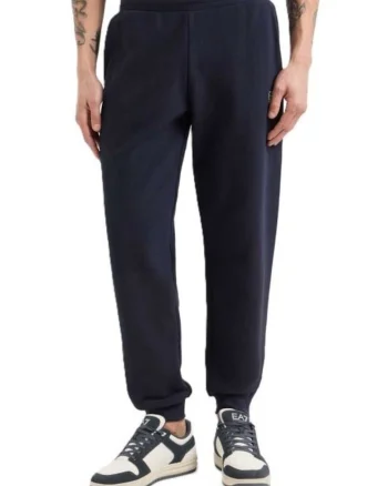 Pantaloni  albastru, bumbac, Albastru