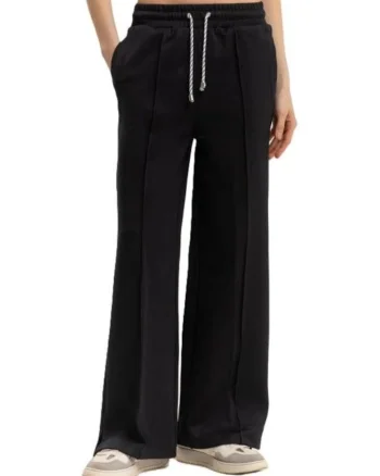 Pantaloni dama  PANTS KOELIS, Bumbac, Negru, Negru