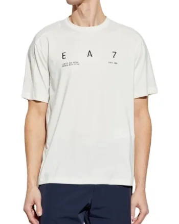 Tricou barbati  M TEE SS DIGITAL, Bumbac, Alb, Alb