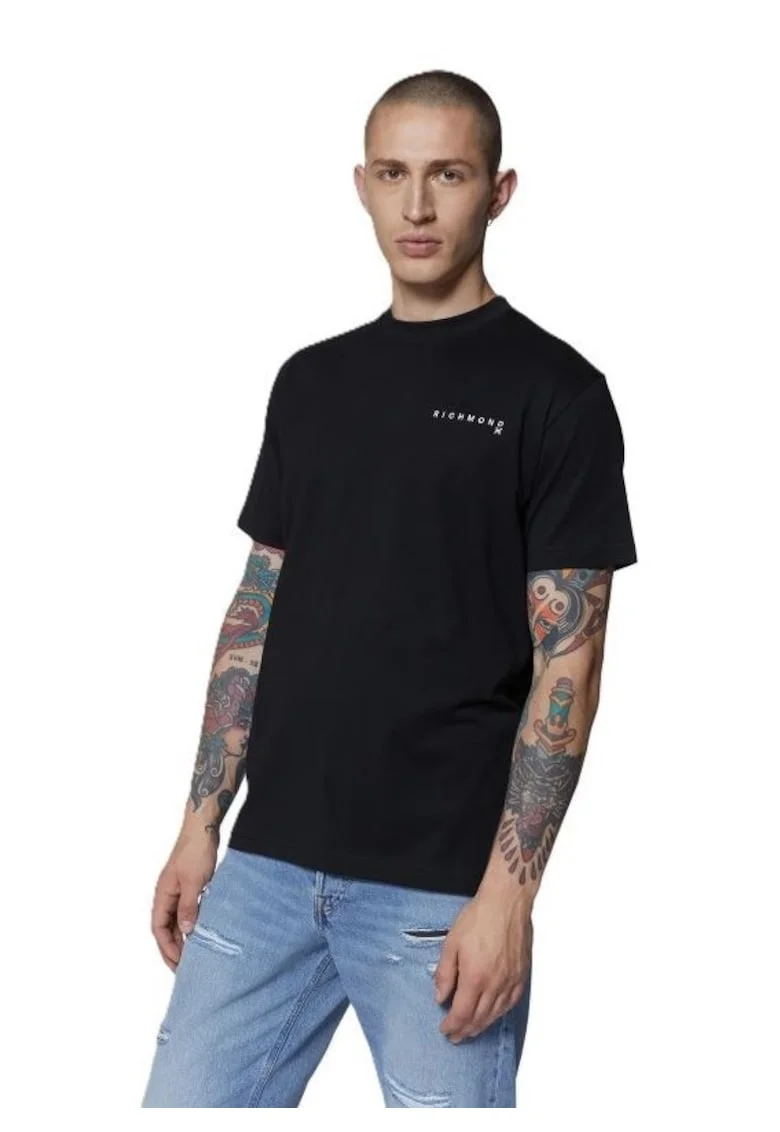 Tricou barbati  T-SHIRT PRENZEL, Bumbac, Negru, Negru